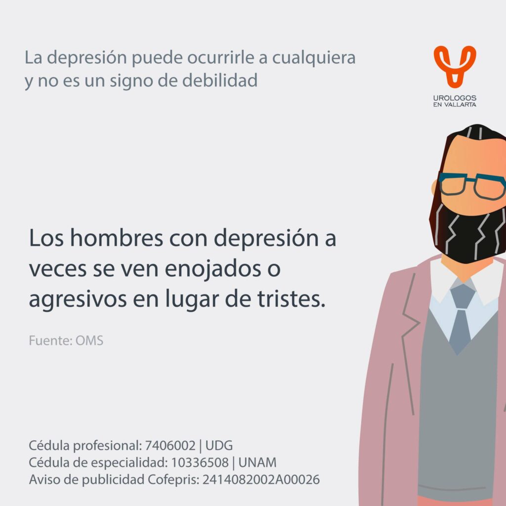La depresión masculina